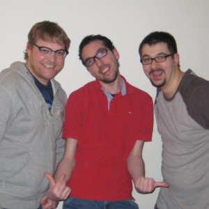 Photo of Brett Madill, Scott Porteous, and Shaun Stewart